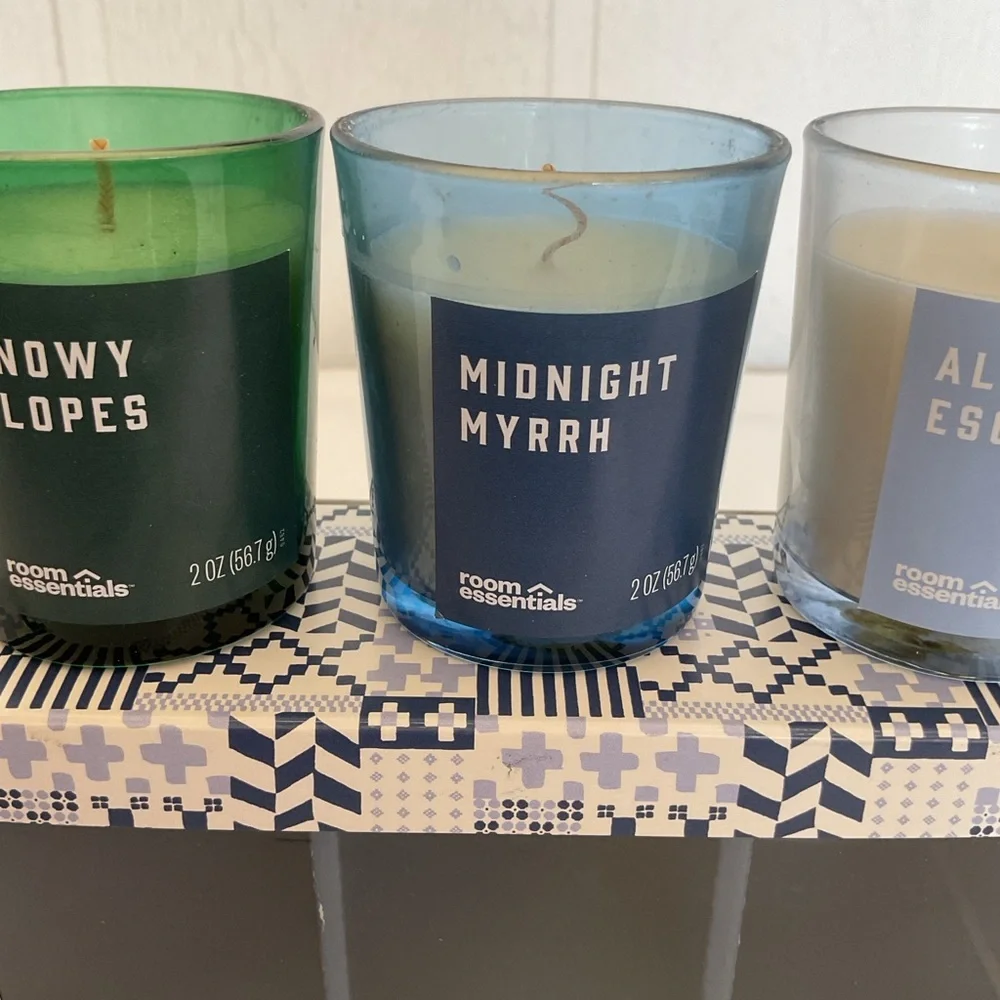 Target Room Essentials Candle Trio NWT